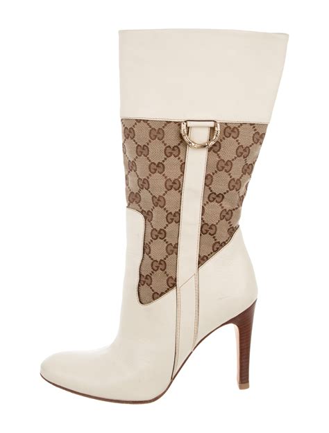 high heel Gucci boots